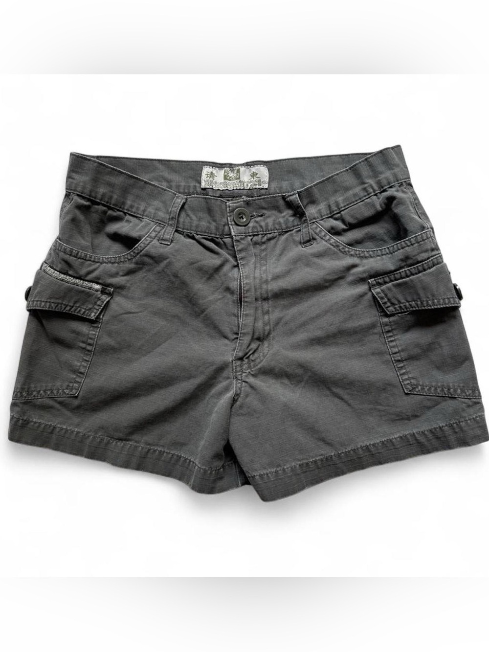 Gorpcore Grey/Green l.e.i. Utility Shorts Size 3